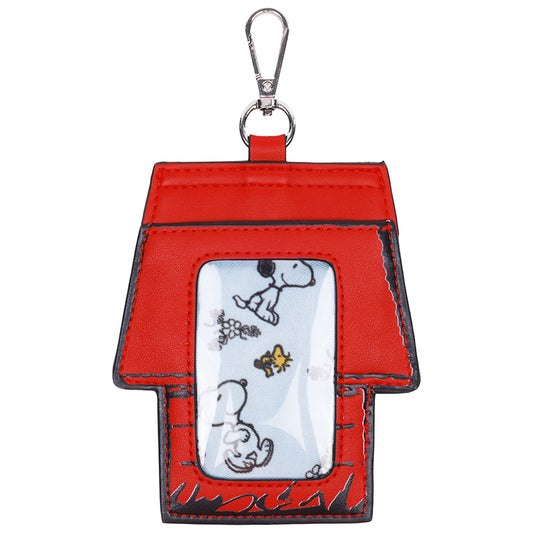 Danielle Nicole Peanuts Snoopy Minimal Black Tote Bag with Doghouse Cardholder-9