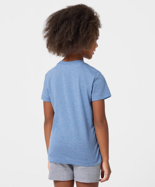Light blue youth t-shirt featuring a graphic of Lucy van Pelt with text on the front-3
