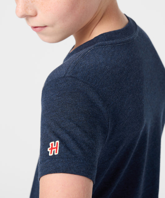 Navy youth t-shirt featuring Snoopy and Acadia National Park graphic on the front chest-4