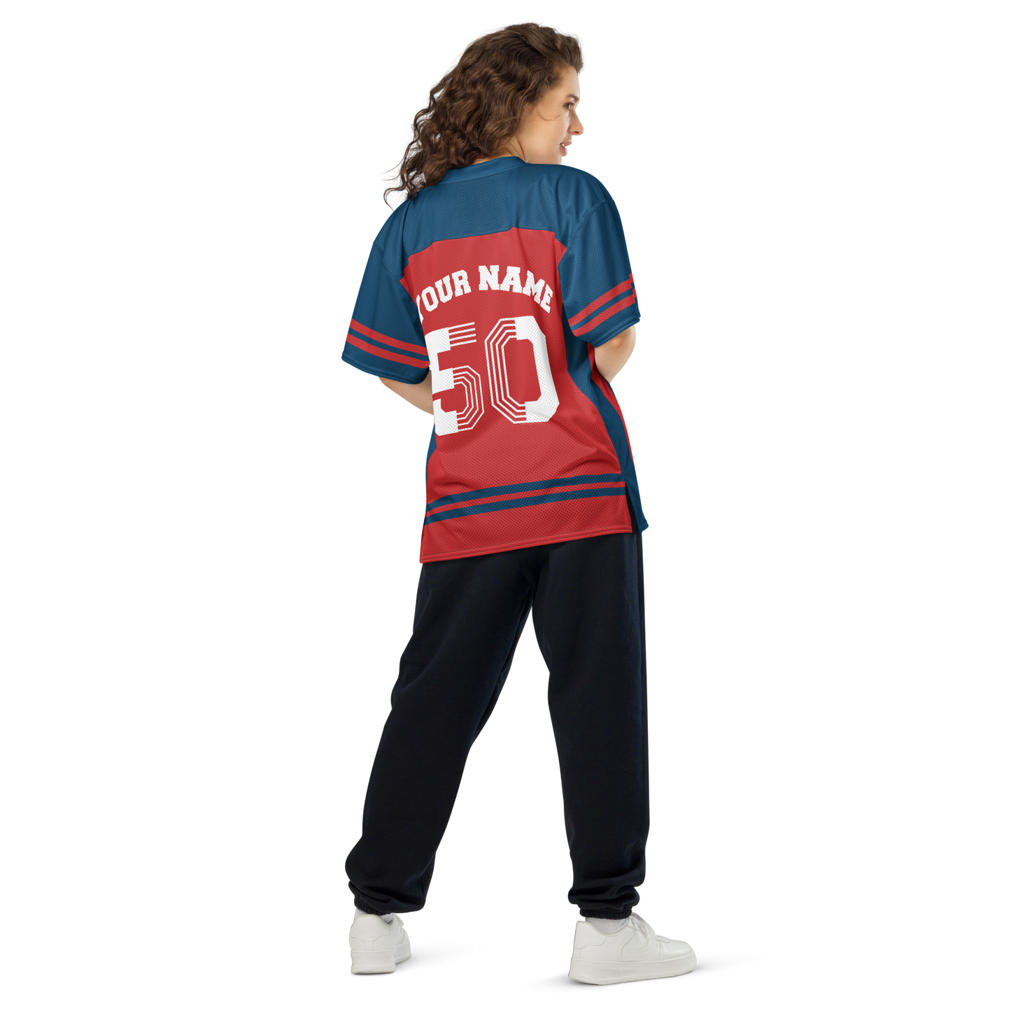 Peanuts Personalized Football Jersey Snoopy