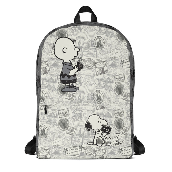 best travel backpack extra bag of peanuts Peanuts Stamps Backpack