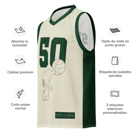 Peanuts Basketball Jersey All-Star Snoopy-5