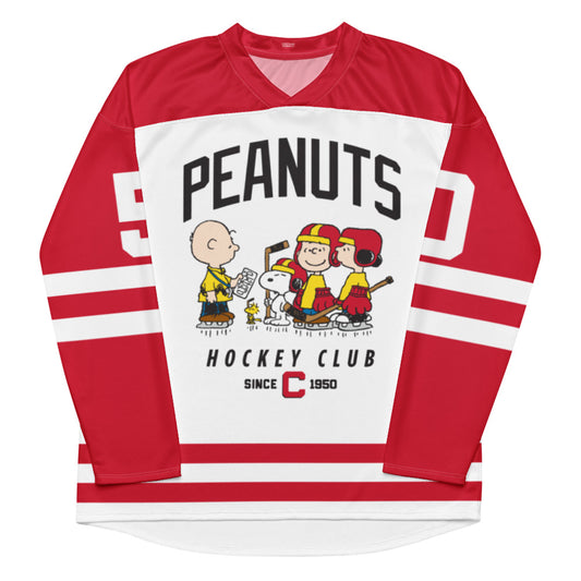 Peanuts Hockey Fan Jersey-0