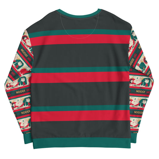 Peanuts Crabby Christmas Unisex Crewneck-1