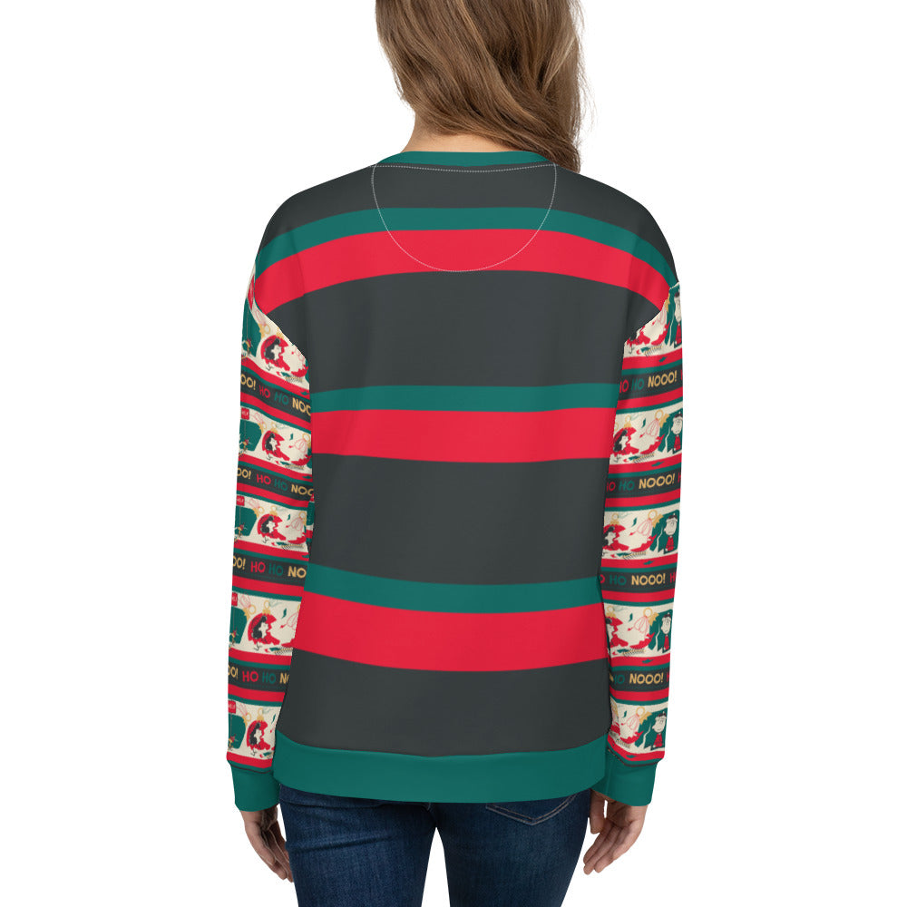 Peanuts Crabby Christmas Unisex Crewneck