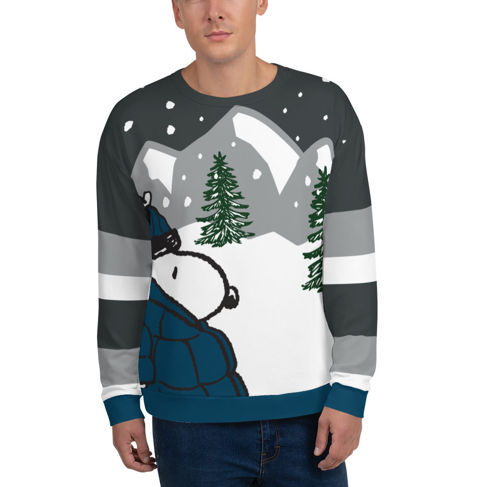 Peanuts Snoopy Puffer Unisex Crewneck