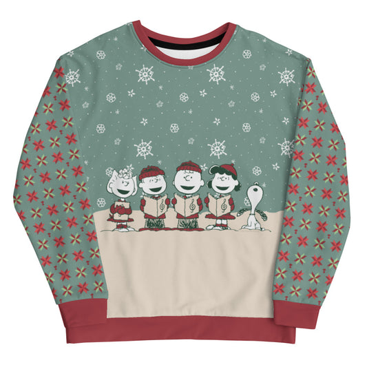 Peanuts Merry Gang Unisex Crewneck-0