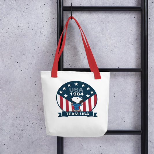 Peanuts Team USA '84 Tote Bag-1