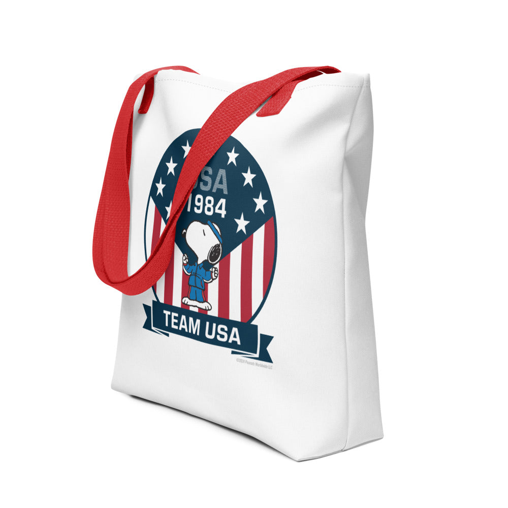 Peanuts Team USA '84 Tote Bag