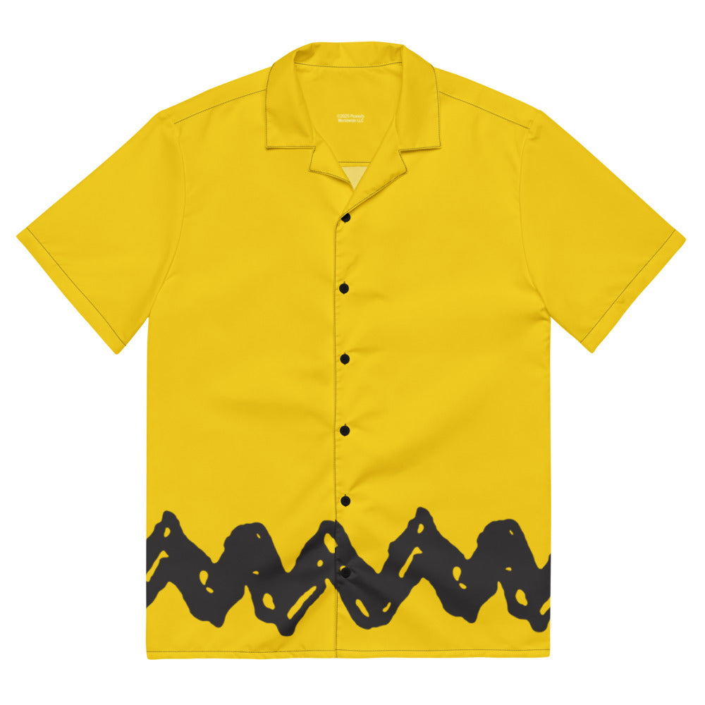 Peanuts Charlie Brown Hawaiian Button Down Shirt