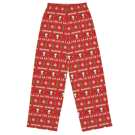 Peanuts Snoopy and Woodstock Holiday Lounge Pant-0