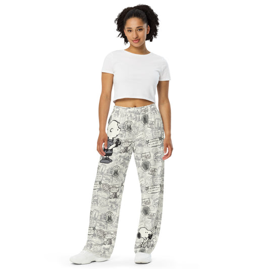 Peanuts Stamps Lounge Pants-2