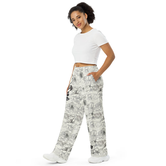 Peanuts Stamps Lounge Pants-4