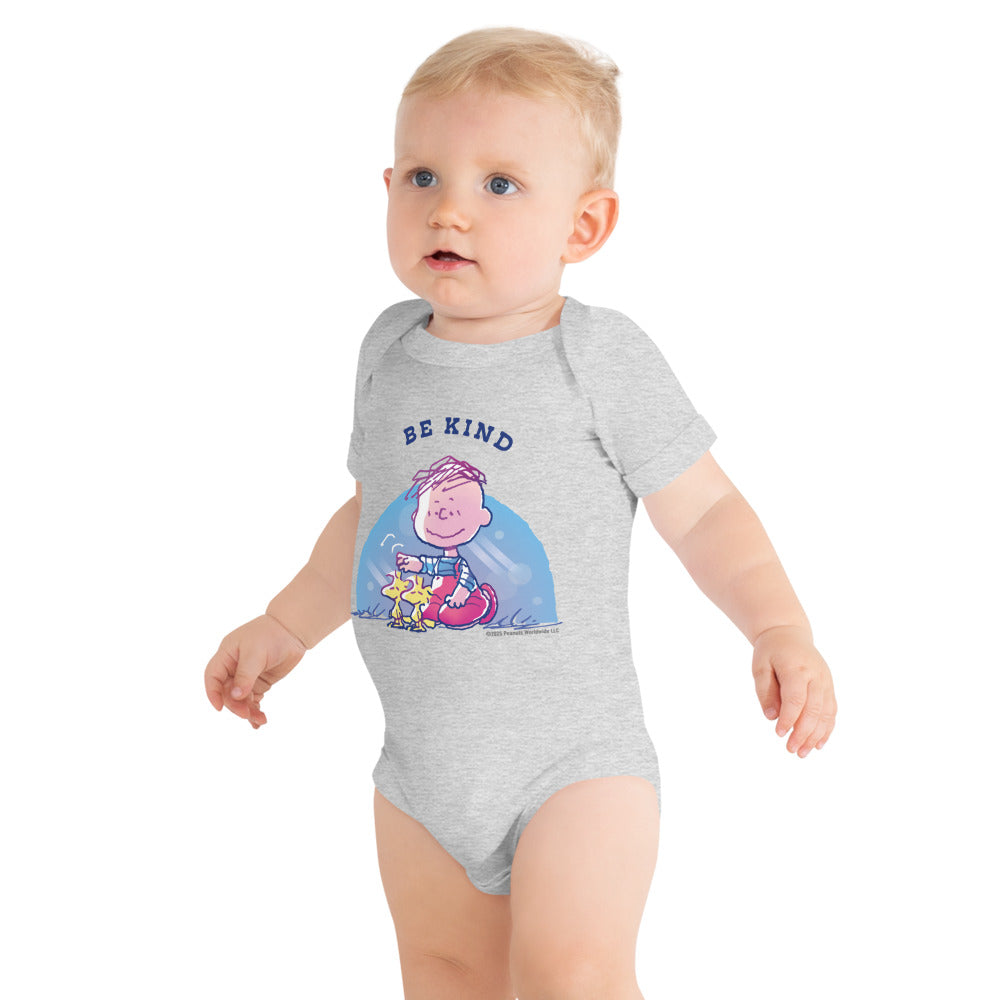 75 Years of Peanuts Be Kind Baby Bodysuit