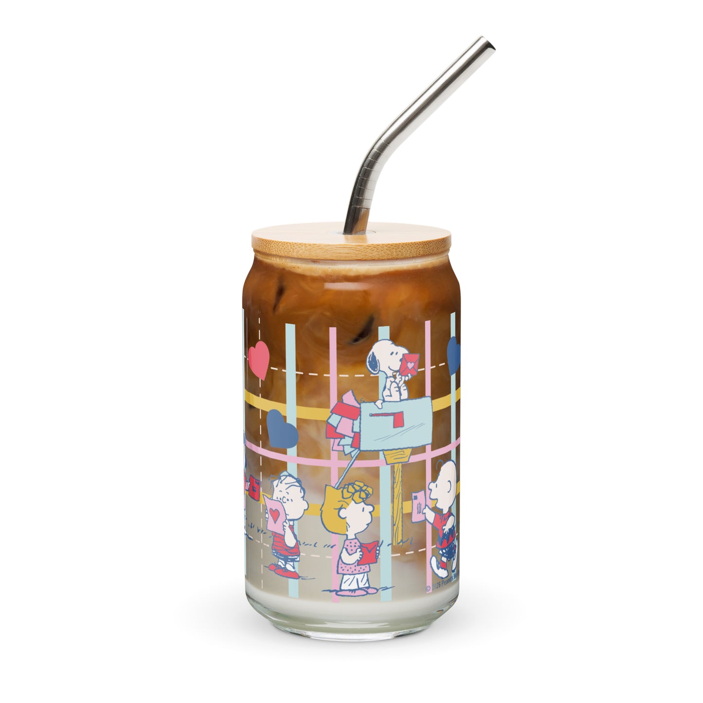 Peanuts Can Shaped Glass Nothing But Love Club