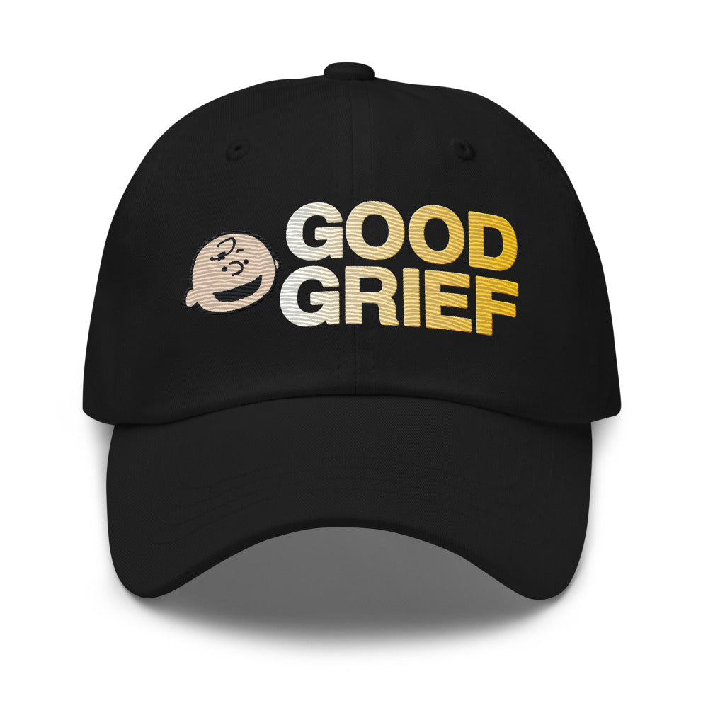 Peanuts Charlie Brown Good Grief Embroidered Dad Hat