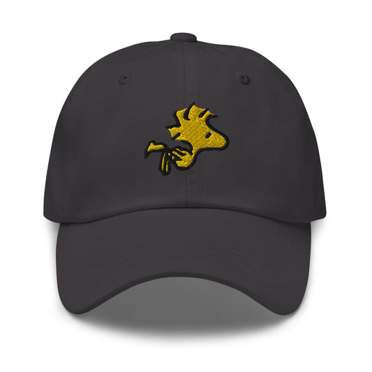 Peanuts Flying Woodstock Embroidered Dad Hat-0