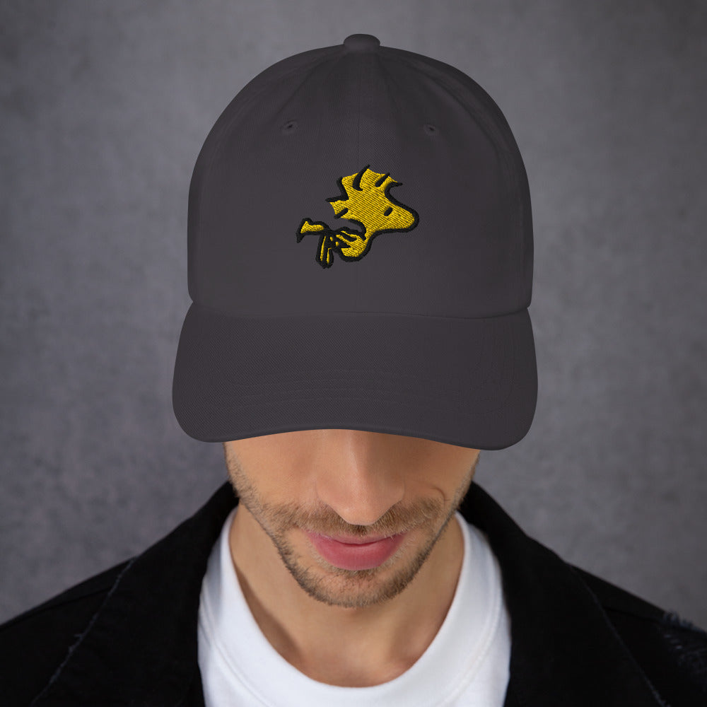 Peanuts Flying Woodstock Embroidered Dad Hat