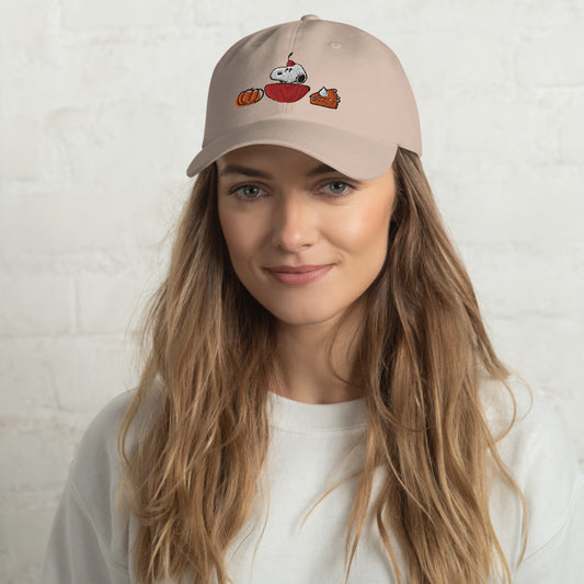 Peanuts Snoopy Embroidered Dad Hat-4