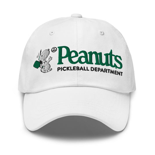 Peanuts Pickleball Department Embroidered Hat-0