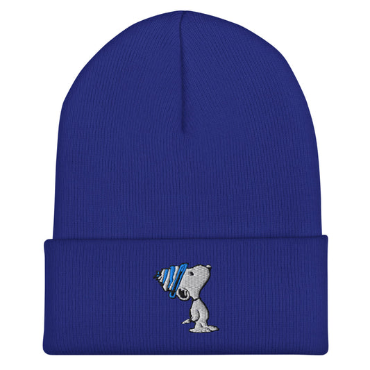 Peanuts Snoopy Embroidered Beanie-0