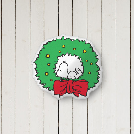 Peanuts Snoopy Wreath Pillow-2