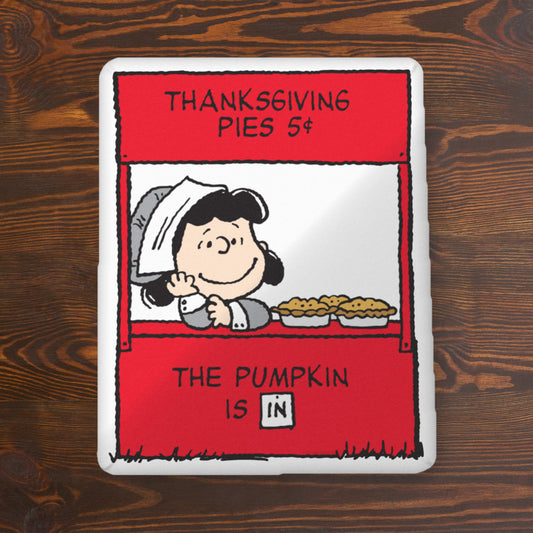 Peanuts Lucy Pumpkin Pie Pillow-1