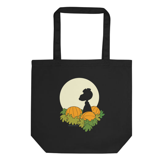 It's the Great Pumpkin, Charlie Brown Tote Bag Black-0