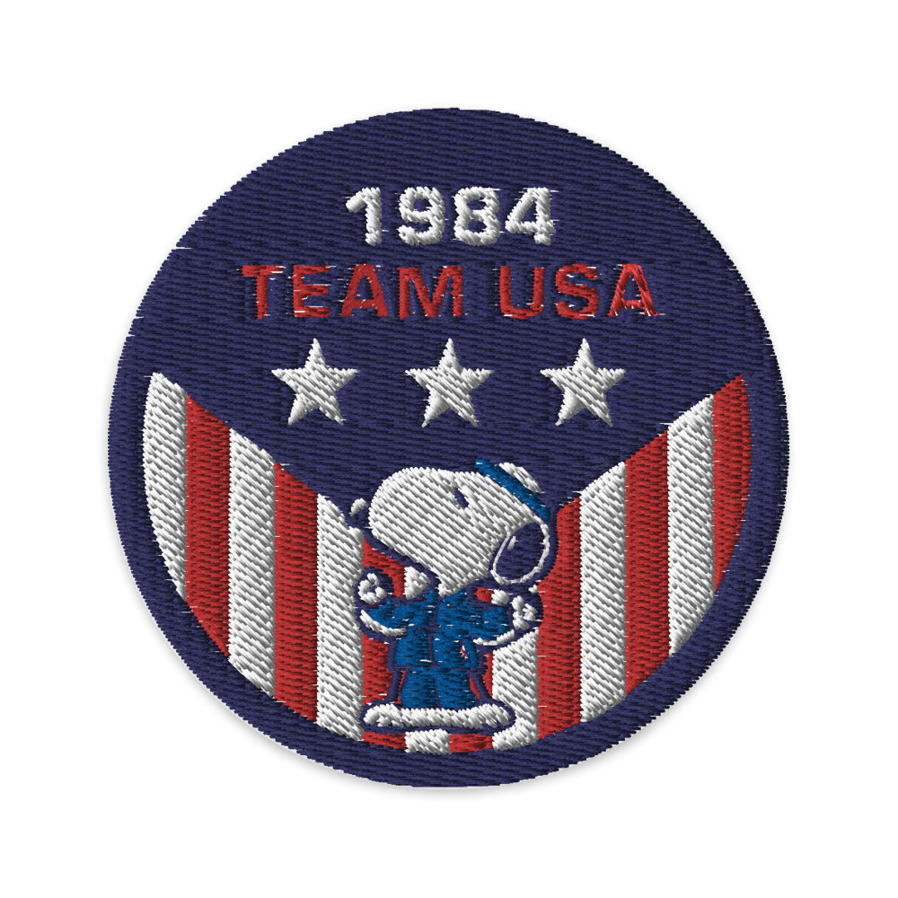 Peanuts USA '84 Embroidered Patch