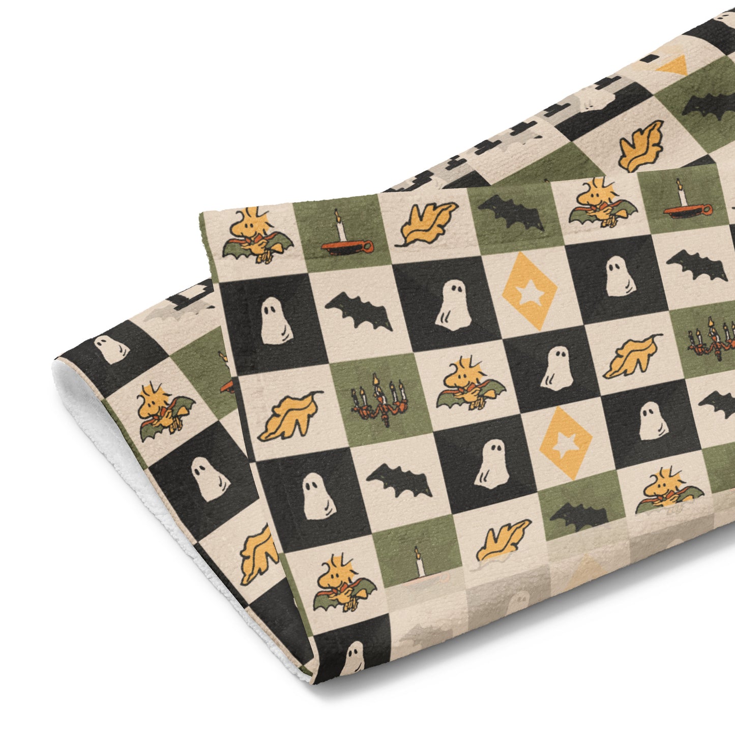 Peanuts Hand Towel Eat, Drink, And Be Scary