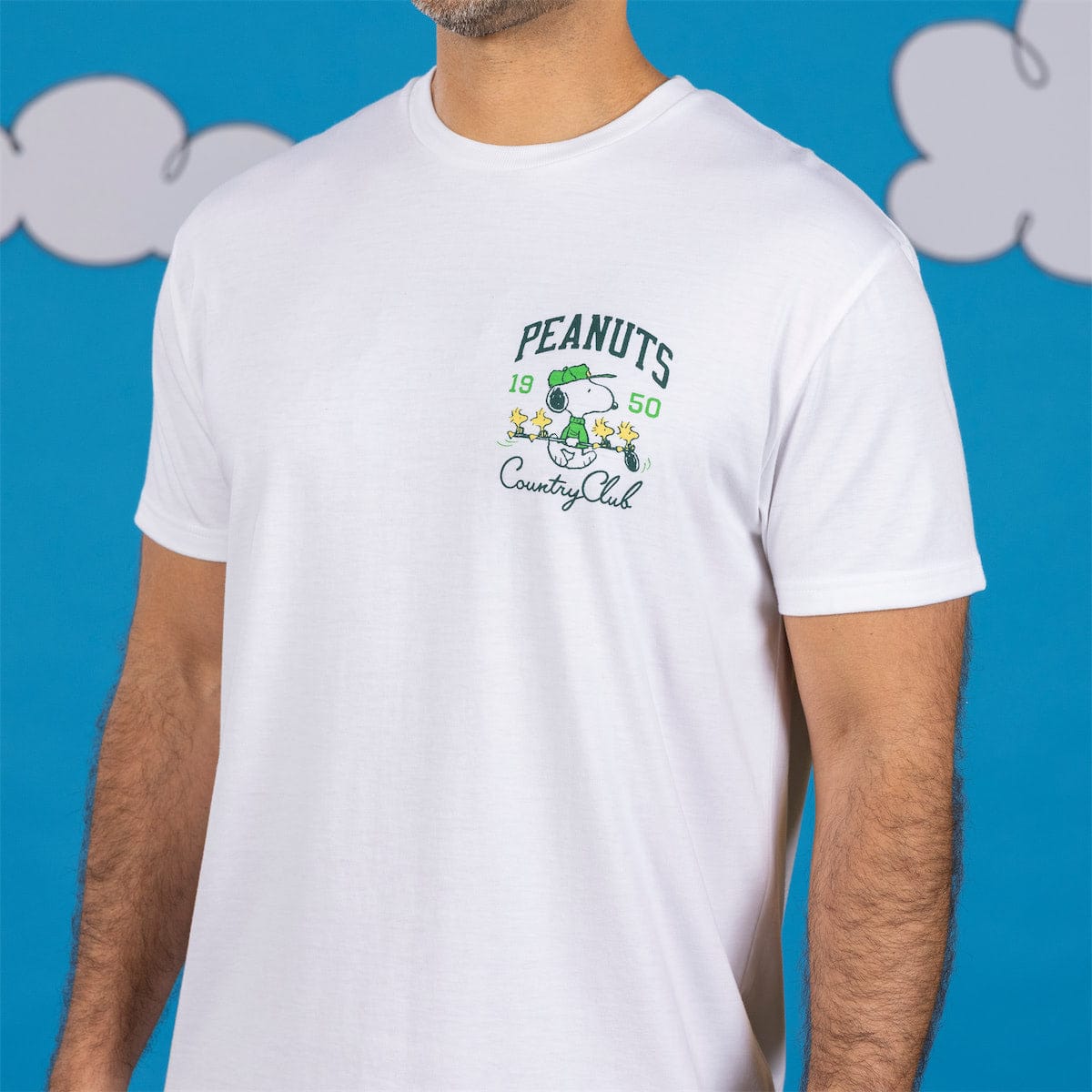 Folded t-shirt displaying the ultra-soft fabric blend and premium construction