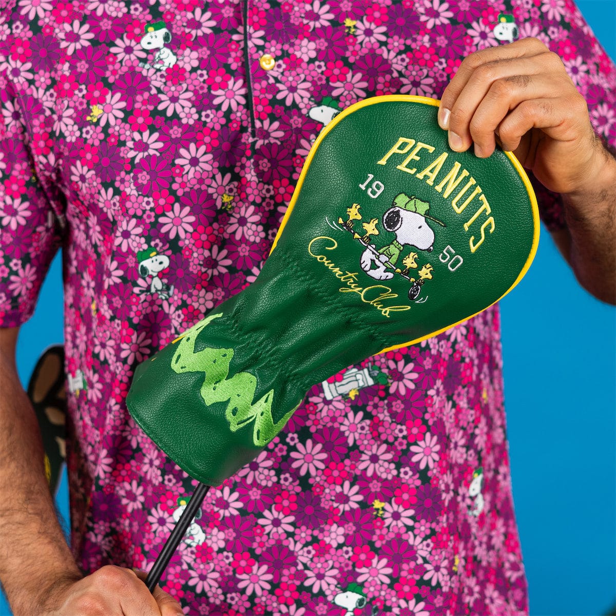 Back view of the driver headcover designed by RSVLTS