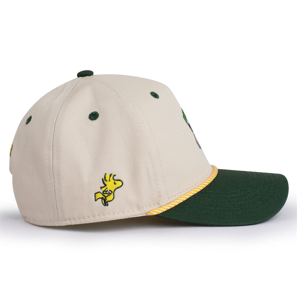 Back view of the hat highlighting the adjustable closure strap