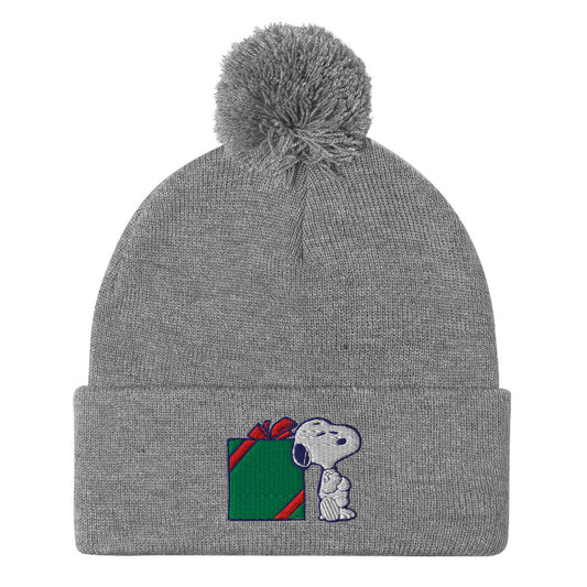 Snoopy Gift Pom Beanie-0