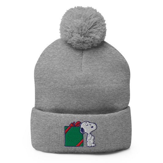 Snoopy Gift Pom Beanie-2