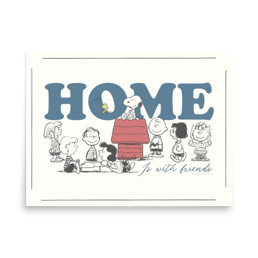 Peanuts Home Premium Poster-3