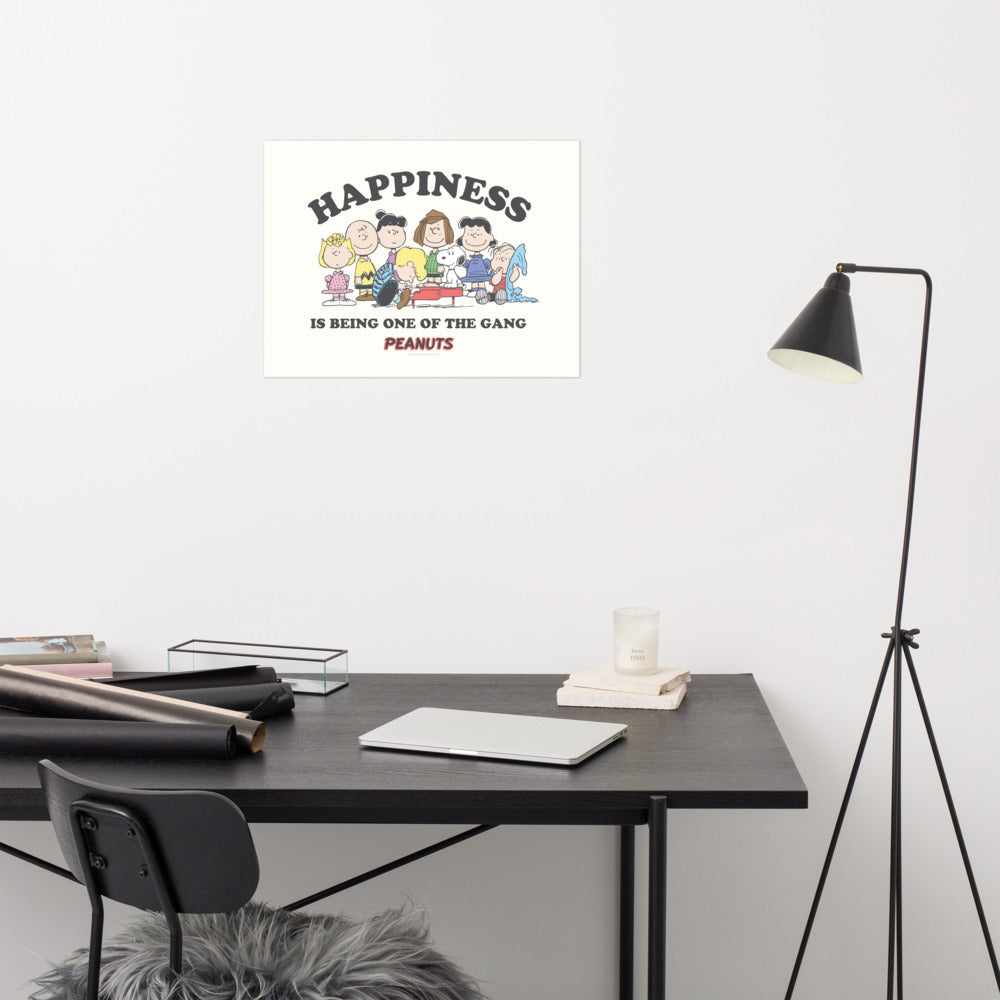 Peanuts Happiness Is Premium Poster