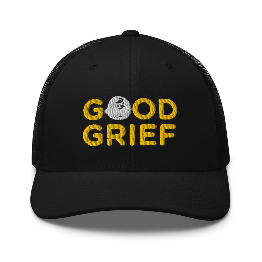 Charlie Brown Good Grief Trucker Hat