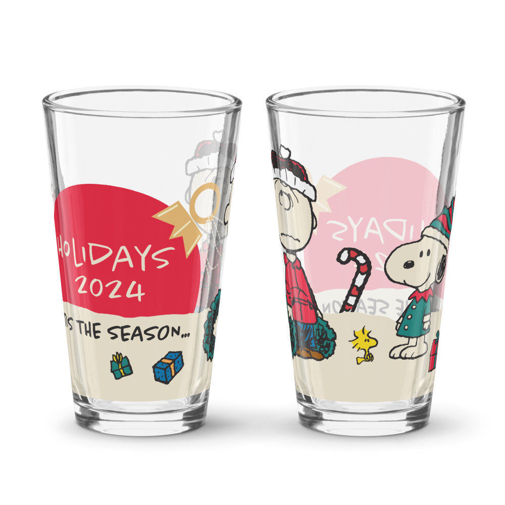 Peanuts Holidays 2024 Limited Edition Pint Glass