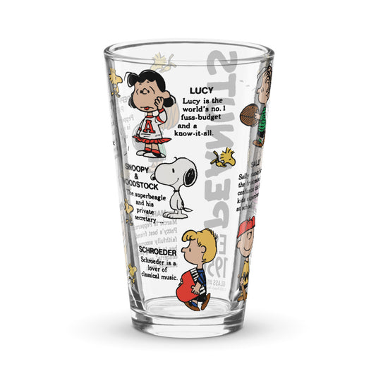 Peanuts 75th Anniversary Pint Glass #1-1