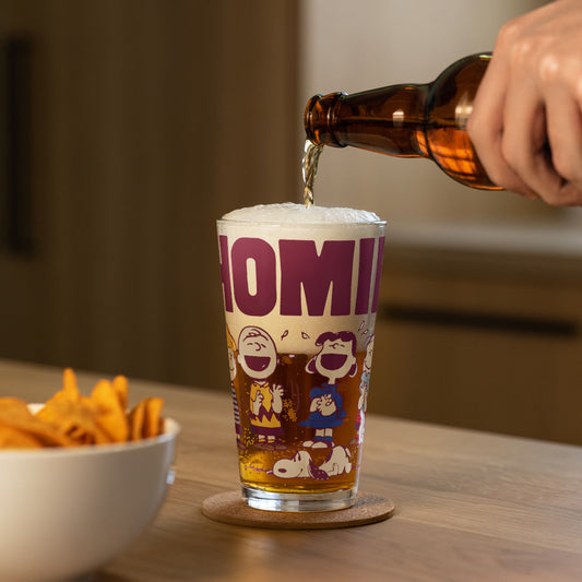 Peanuts The Homies Pint Glass-2