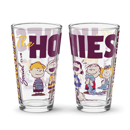 Peanuts The Homies Pint Glass-0