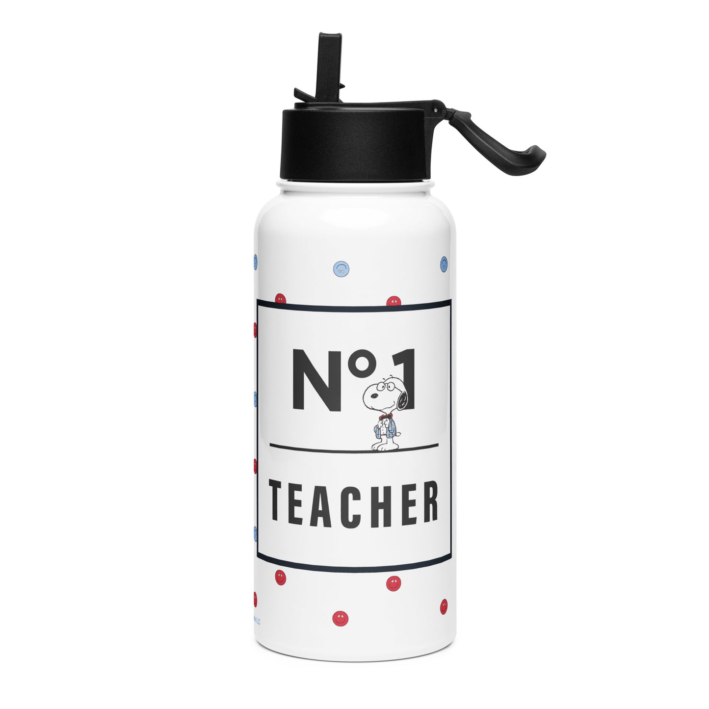 Peanuts Personalized Insulated Water Bottle No. 1 Teacher