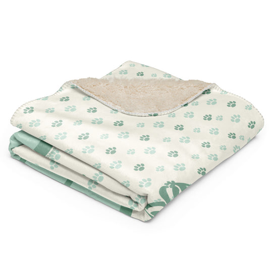 Peanuts Snoopy Personalized Baby Initials Sherpa Blanket-2