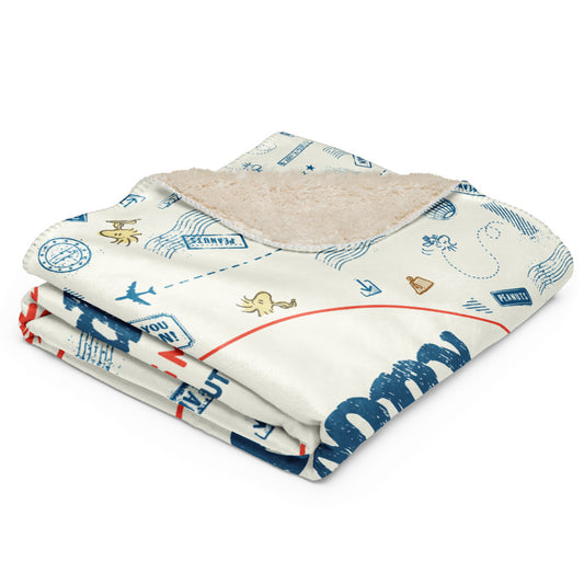 Peanuts Making Memories Sherpa Blanket-15