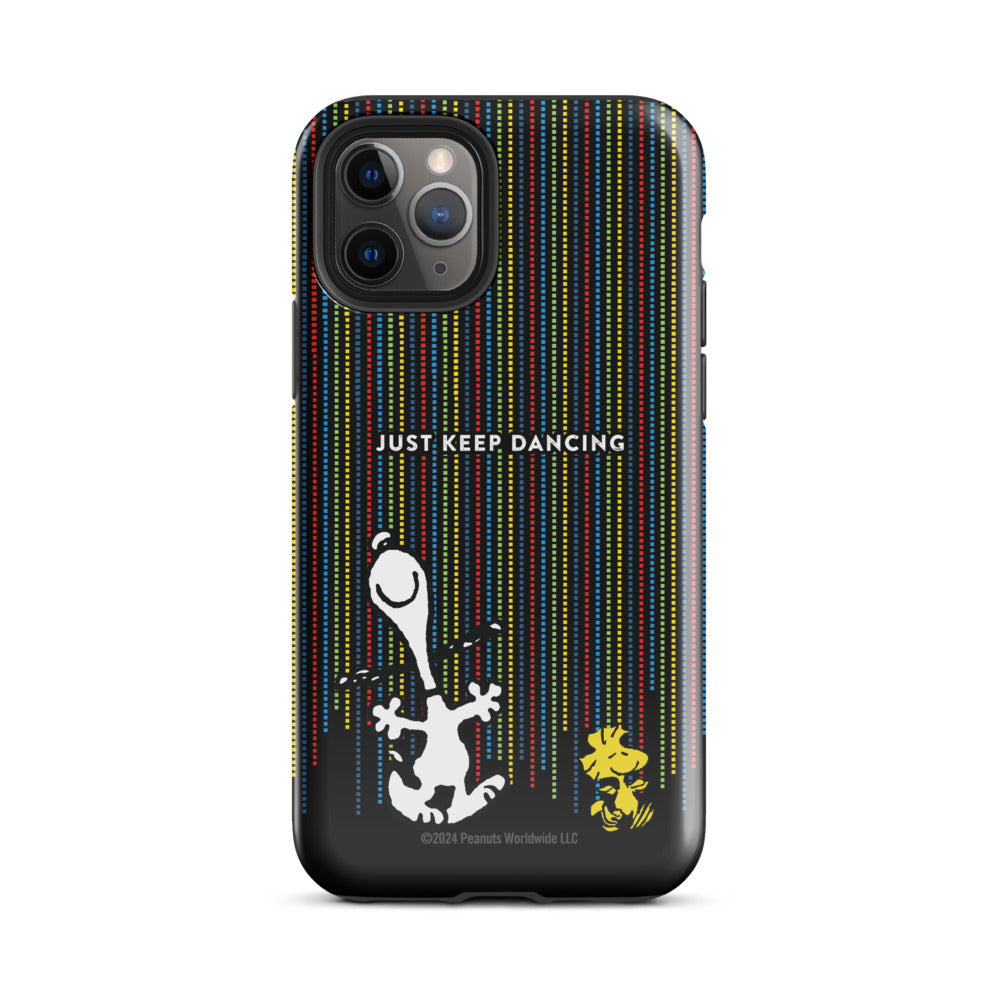 Peanuts Just Keep Dancing iPhone Case