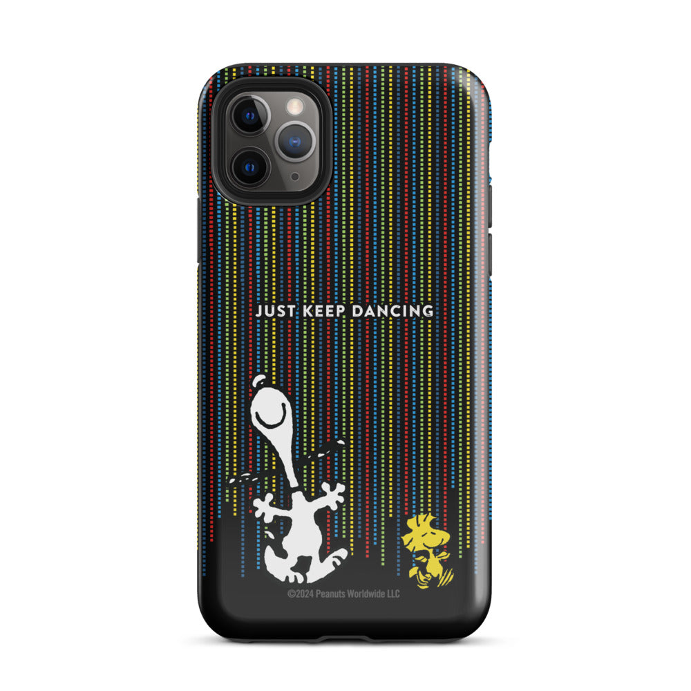 Peanuts Just Keep Dancing iPhone Case