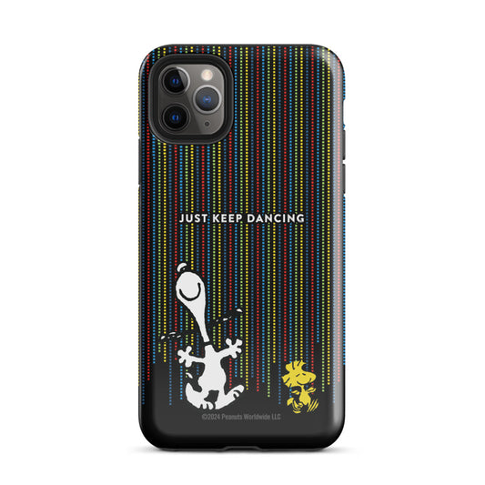 Peanuts Just Keep Dancing iPhone Case-8