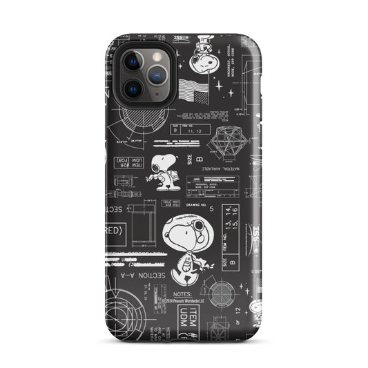 Peanuts Snoopy Space iPhone Case-6