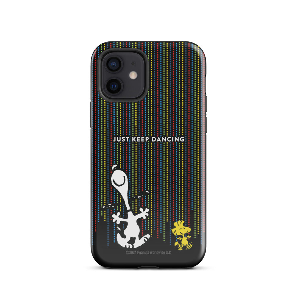 Peanuts Just Keep Dancing iPhone Case